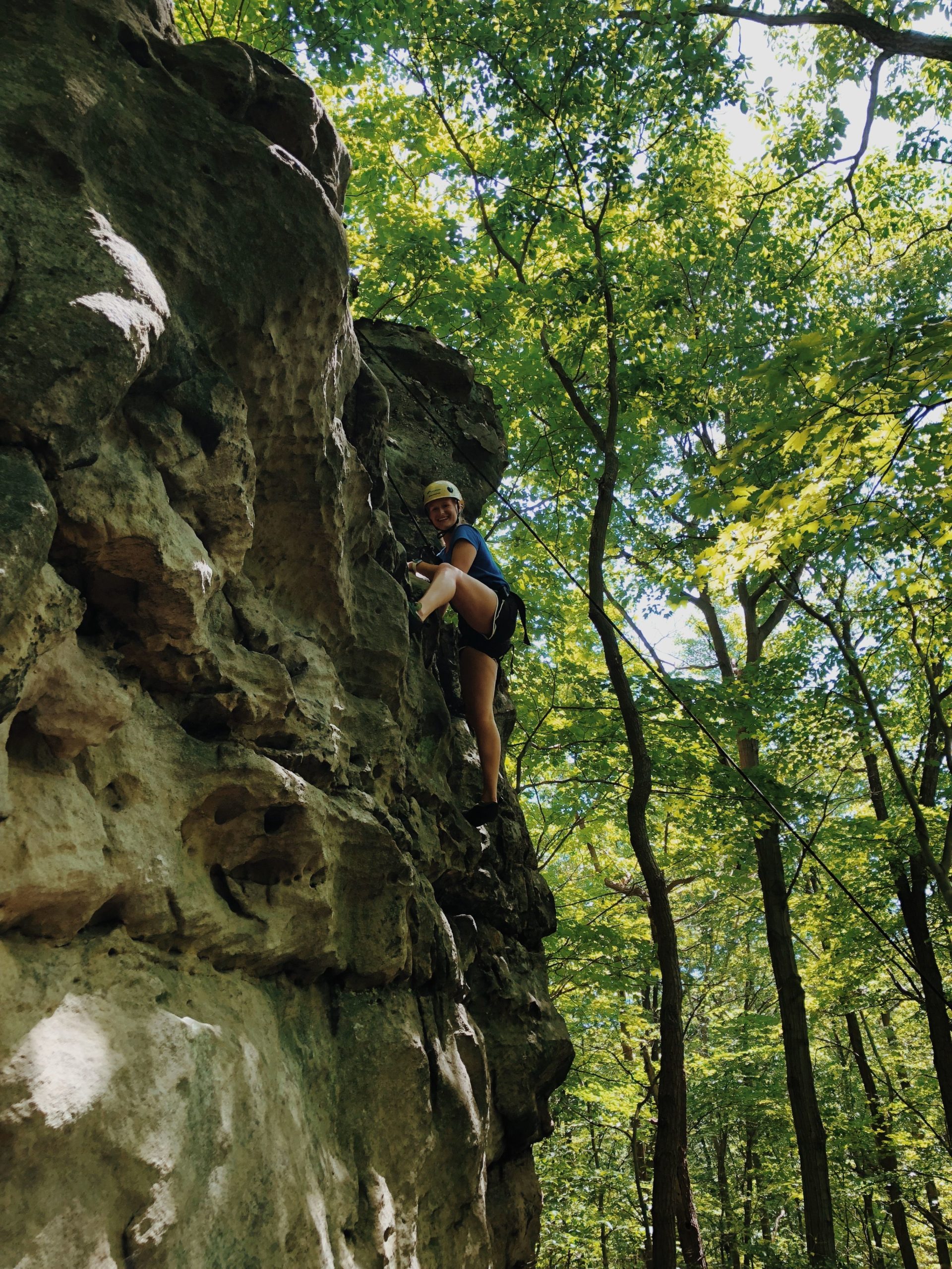 Lindsey Rock Climbing